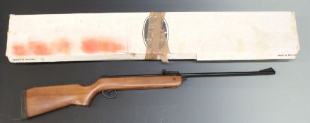 BSA Meteor .22 air rifle with semi-pistol grip, NVSN, in original box
