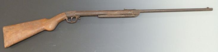 Diana model 27 .177 air rifle with semi-pistol grip and adjustable trigger, NVSN.