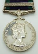 Royal Air Force General Service Medal with clasp for Northern Ireland, named to D8080725 LAC J C