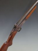 Cogswell & Harrison 12 bore single barrelled shotgun with semi-pistol grip and 32 inch barrel,