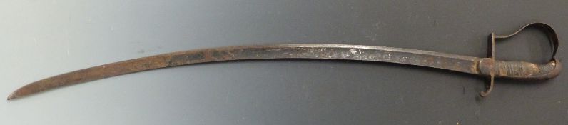 Austrian Infantry 1837 pattern sword, blade length 80cm