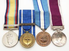 British Army medals comprising Gulf Medal with clasp for 16 Jan to 28 Feb 1991 named to 24841330