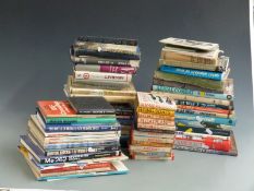 Approximately 60 books on military aviation, including Battle of Britain, RAF, Observer books,