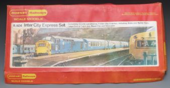Hornby 00 gauge Inter City Express train set, R504, in original box.