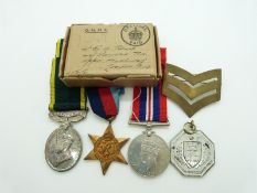 British Army Territorial Efficiency Medal named to 2083167 Craftsman G A Read, REME, together with
