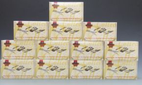 Twelve Matchbox Collectibles diecast model vehicles, all in original boxes.