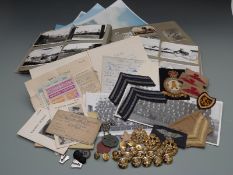 A collection of 1950's RAF ephemera, mainly relating to 208 Squadron, includes two photograph albums