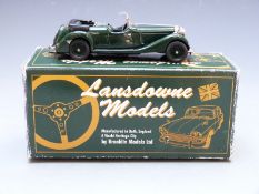 Lansdowne Models diecast model 1937 Jensen 'Dual Cowl' Phaeton, LDM27, in original box.