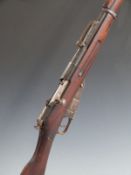 New England Westinghouse Company Mosin Nagant 7.62mm bolt-action rifle with folding ladder sights,