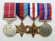 British Empire Medal together with 1939/1945 Star, France & Germany Star and War Medal for