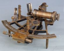 Henry Barrow and Co. London brass sextant