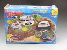Vivid Carlton Thunderbirds Tracey Island electronic playset, in original box.