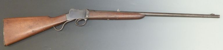 BSA Martini action underlever .300 rook rifle with logo stamped to the lock and 25 inch barrel,