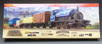 Hornby 00 gauge The Blue Highlander train set, R1101, in original box.