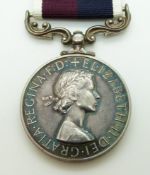Royal Air Force Long Service and Good Conduct Medal (Elizabeth II) named to 73268 LAC C A Spall