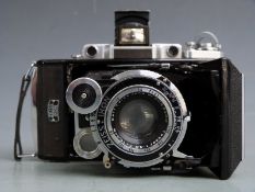 Zeiss Ikon Super Ikonta 531/2 folding bellows camera with Tessar 1:4.5 f=10.5cm lens