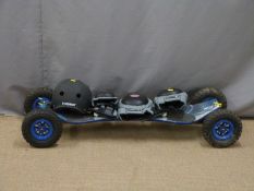 Scrub series 2 Silver Reef mountain board together with Stateside helmet and McGill pads