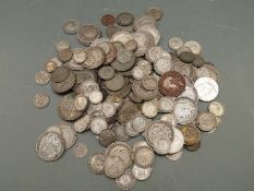 Approximately 1004g of mixed silver coinage