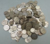 Approximately 2335g of mixed silver coinage, largely UK pre 1947, some pre 1920 and overseas USA