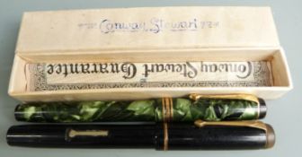 Two Conway Stewart pens