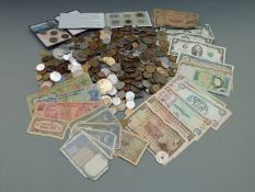 Quantity of world coinage and banknotes