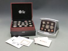 Royal Mint UK proof 'year 2000' executive proof coin collection, together with the 2013 premium