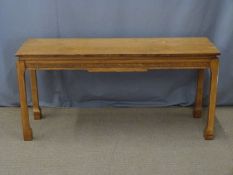 COLLECTING Chinese altar table, L153 x D46 x H75cm