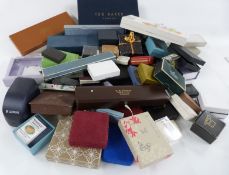 A collection of jewellery boxes