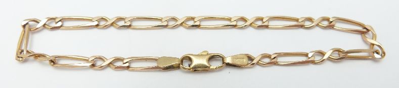 A 9ct gold bracelet, 3.5g