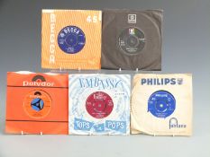 Approximately 300 singles mostly 1960s and 1970s