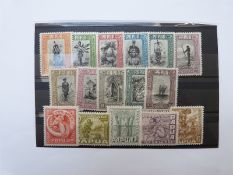 Papua mint stamps. 1932-40 1/2d-£1.