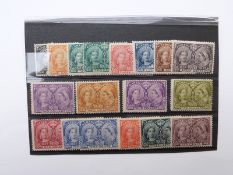 Canada mint stamps. 1897 Jubilee issue 1/2c-5 dollars