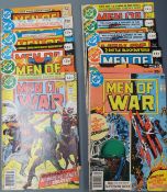 Thirteen DC comics Men of War comprising 2, 3, 5, 11-13, 14 x2, 15-17, 22 and 25.