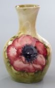 Moorcroft vase decorated in the Anemone pattern, H9.5cm