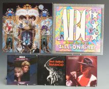 Approximately 40 albums, mostly 1980s including Prince, Michael Jackson, Madonna, ABC etc plus