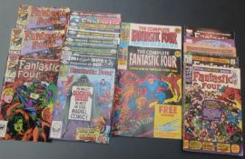 Seventeen Marvel Comics Fantastic Four including 290, 291 x2, UK 238, 244-244, 246, King Size 3, 7