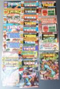 Twenty-five Marvel comics comprising The Thing 9, 12, 13, 15, and 36 x2, Marvel Two-In-One The Thing