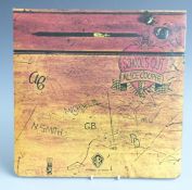 Alice Cooper - School's Out (K56007) A1/B1 green label, school desk with paper pants