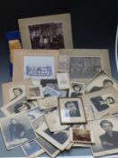 Victorian and later photographs to include HMS Halcyon Rugby team 1899-1900, Scottish country