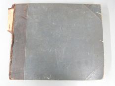 An Edwardian postcard album including London, Liverpool, Rhodes, Corfu, Gibraltar, Lisbon,