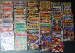 Sixty-seven DC Comics Shazam comprising 1, 2 x2, 4 x2, 5 x3, 6 x3, 9 x2, 10 x3, 11 x3, 18 x2, 21, 22
