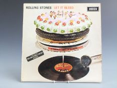 Rolling Stone - Let It Bleed (SKL 5025), record and stickered cover appear VG with blue inner, no