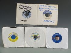 Approximately 100 Jamaican issue Reggae singles