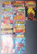 Twenty DC Comics Flash comprising 0, 1 x2, 3, 8, 10, 13, 225 and 283, Annual 1 and 2, 25th and