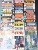 Thirty-two DC comics comprising Suicide Squad 1-5, 7, 13 and Annual 1, The Phantom Stranger 1-4, 16,
