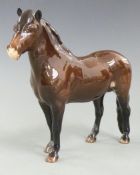 Beswick Exmoor pony from the Mountain and Moorland series, H16cm