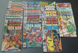 Twenty-Eight Marvel Comics The Invincible Iron Man comprising 25, 33, 59, 79, 80, 81, 94, 98-100,