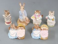 Collection of Beswick and Royal Albert Beatrix Potter figures