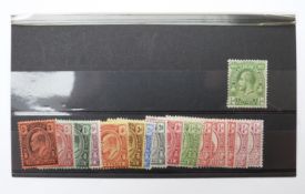 Turks and Caicos Islands mint stamps. 1909-11 1/4d-3s. 1922-26 1/2d-3s. 1928 1/2d-10s. British