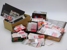 A large quantity of GB stamp booklets, high redeemable value